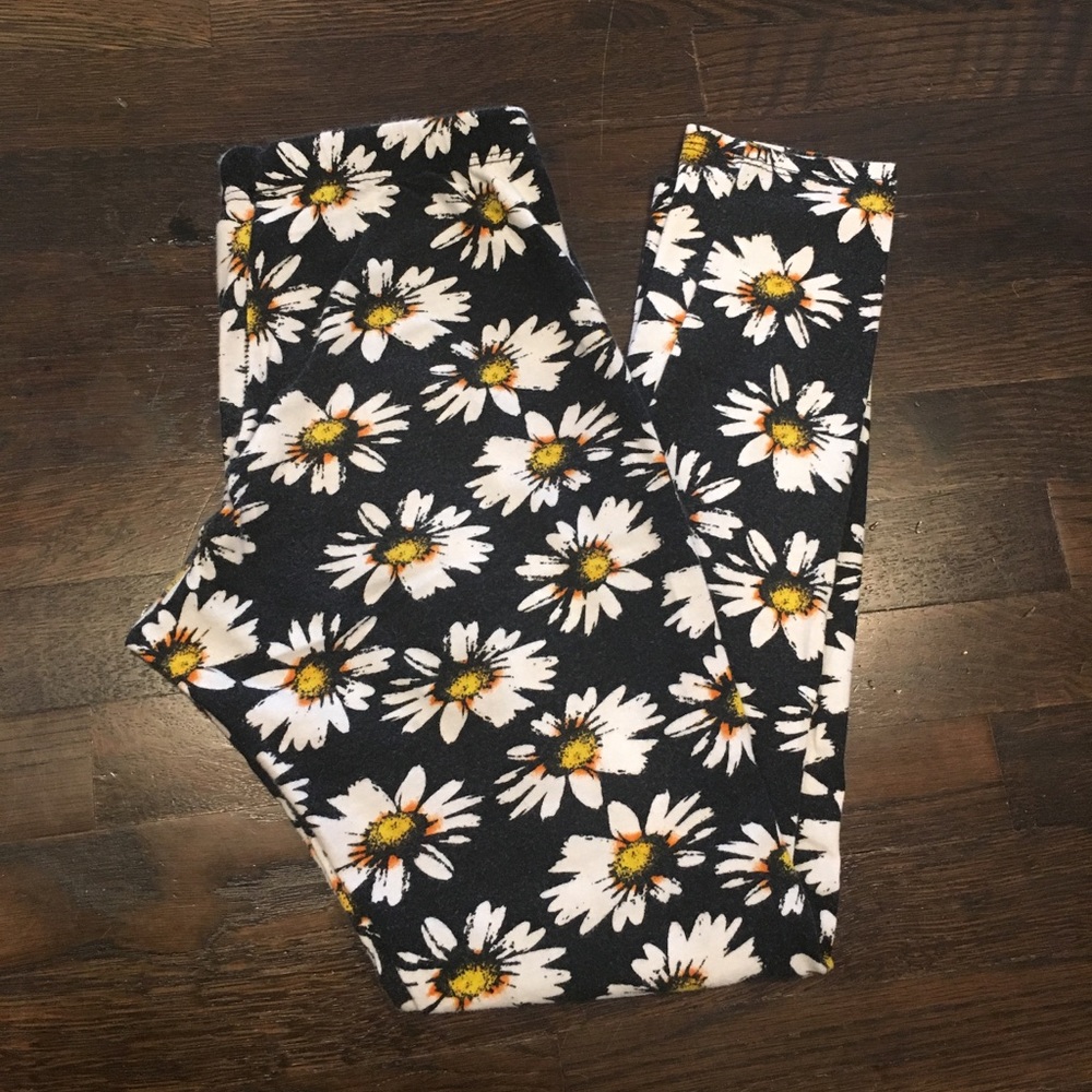 Daisy cotton leggings